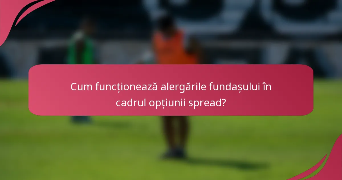 Cum funcționează alergările fundașului în cadrul opțiunii spread?